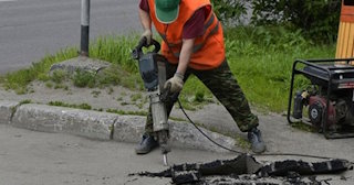 Демонтаж дорожных покрытий в Черногорске - асфальтовых и бетонных покрытий от Сварной-Чрн от 583 рублей