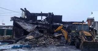 Демонтаж сгоревших зданий в Черногорске | Сварной-Чрн - снос после пожара от 1060 рублей